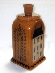 Storm Jar with House